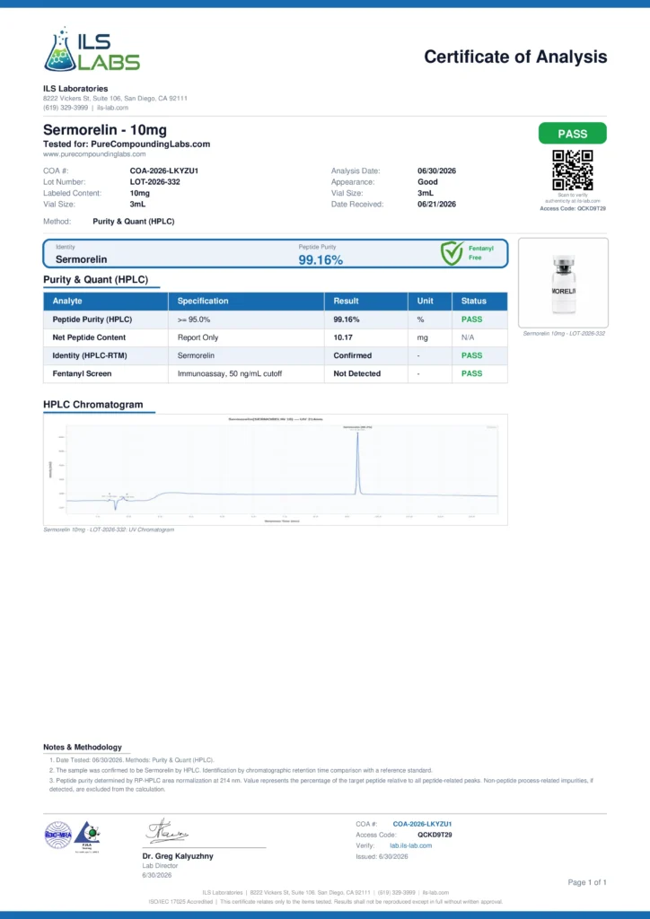 Sermorelin 10mg